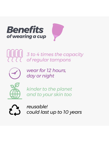 CRUSHIOUS MINERVA XS MENSTRUAL CUP WITH POUCH