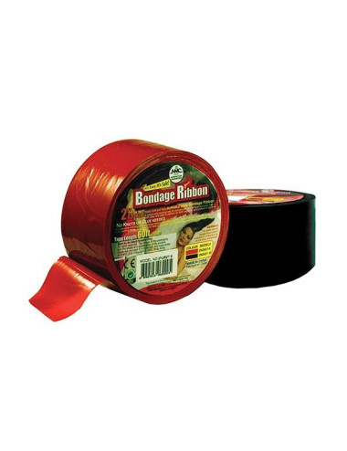 BONDAGE RIBBON 5CM/18MTR BLACK