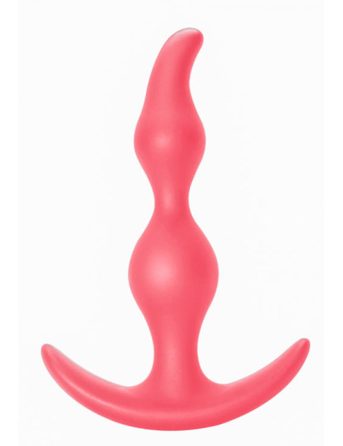 Plug-Anal Plug Bent Anal Plug Pink
