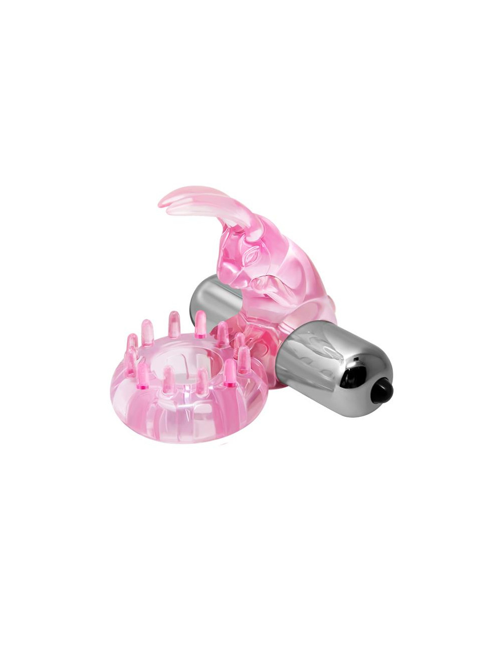 Baile Love Rabbit Ring – Stymulujący Pierścień z Krliczkiem