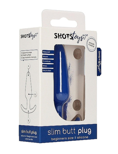 Slim Butt Plug - Blue