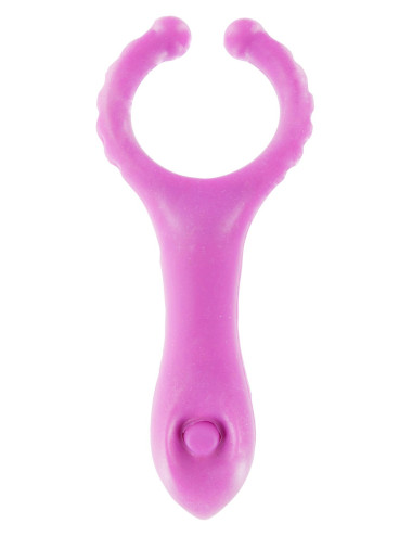 Vibrating Clit-Stim C-Ring Purple