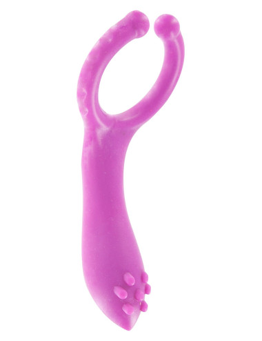 Vibrating Clit-Stim C-Ring Purple