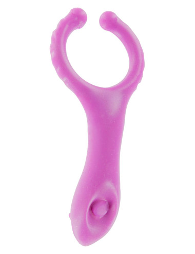 Vibrating Clit-Stim C-Ring Purple