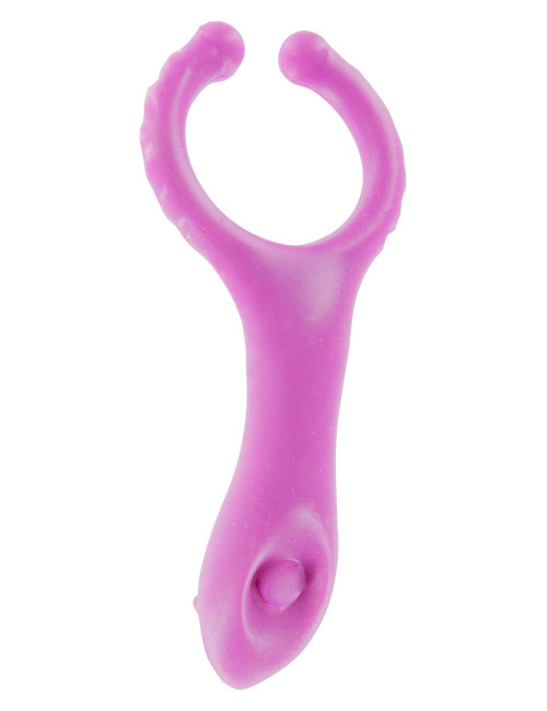 Vibrating Clit-Stim C-Ring Purple