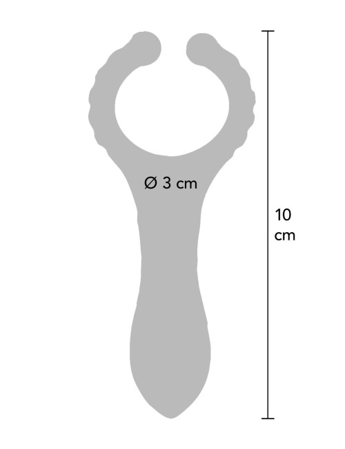 Vibrating Clit-Stim C-Ring Purple