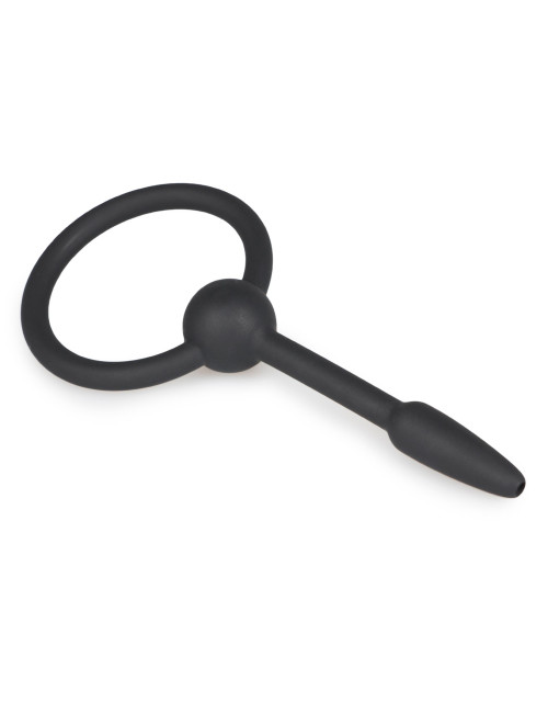 Penis Plug silikonowy z uchwytem – Pas Cnoty, Zabawki BDSM