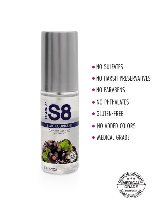 Stimul8 S8 Zapachowy Lubrykant Wodny Czarna Porzeczka 50ml