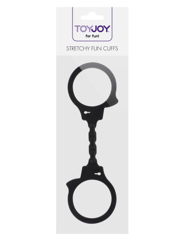 Stretchy Fun Cuffs Black
