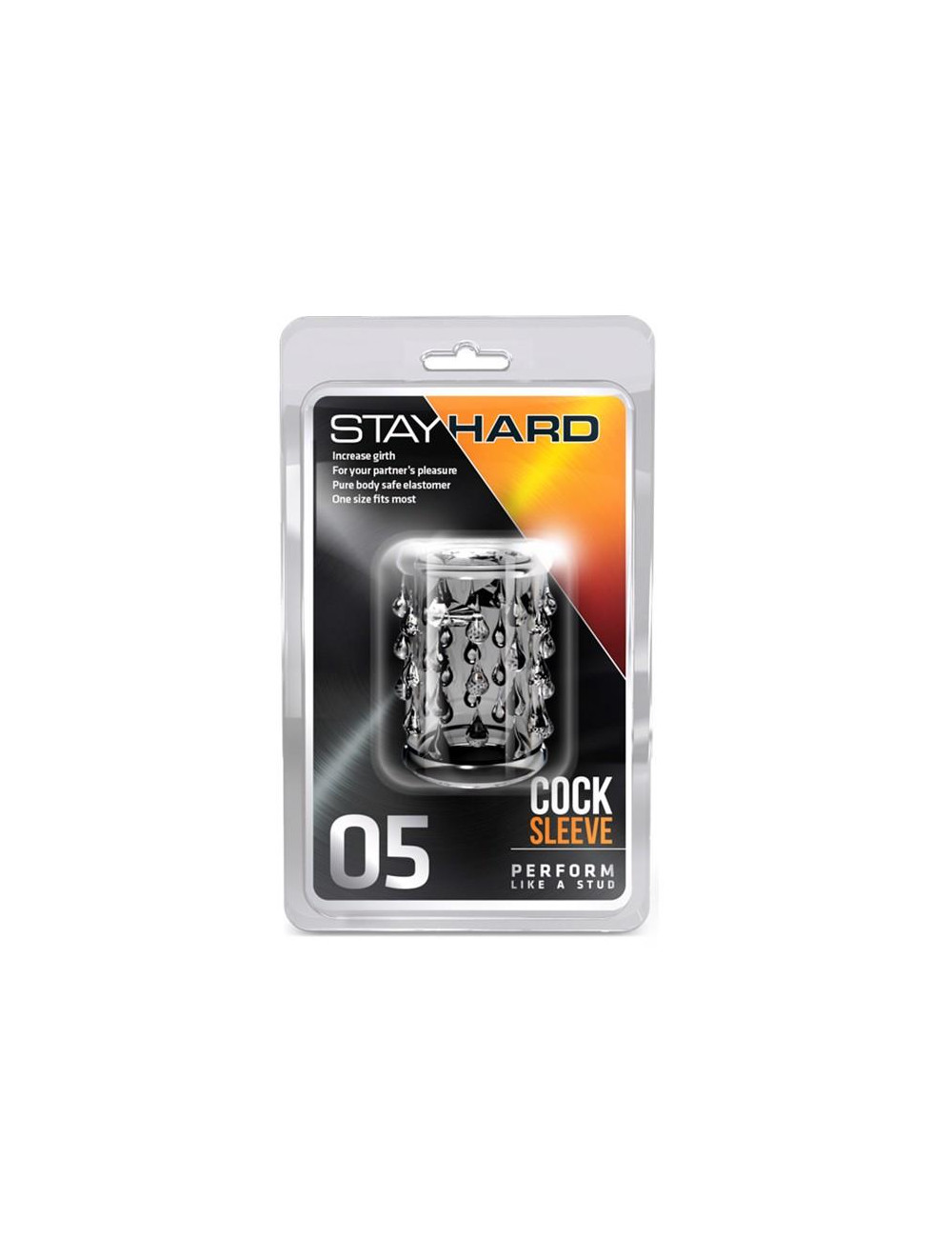 Blush Stay Hard Cock Sleeve 05 Clear – Nakładka