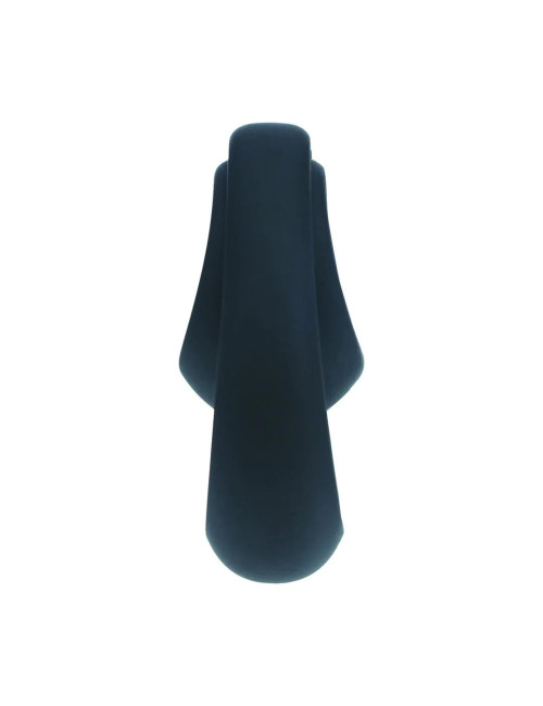 Double Ergo Silicone Cockring - Black