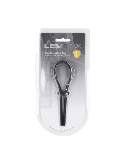 Levelz Wide Adjustable Silicone Lasso Cockring 5mm
