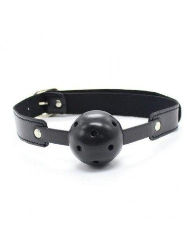 Knebel-Breath Hole Ball Gag (nero)