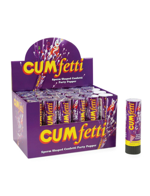 Cumfetti - confetti w kształcie plemników