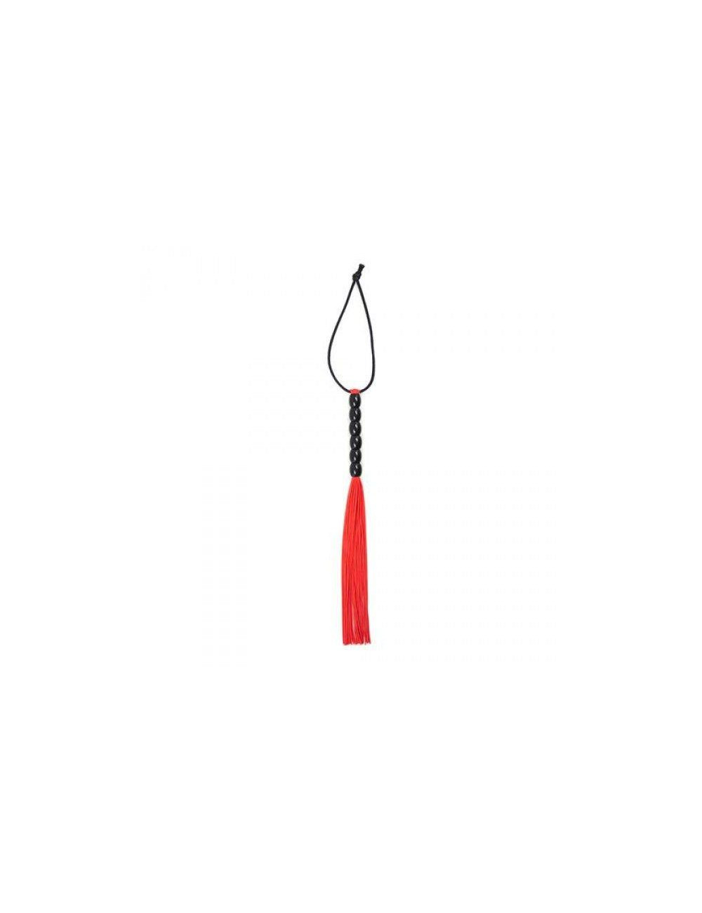 Pejcz-Frusta a frange Several Flogger red