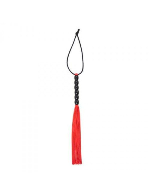 Pejcz-Frusta a frange Several Flogger red