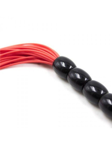 Pejcz-Frusta a frange Several Flogger red