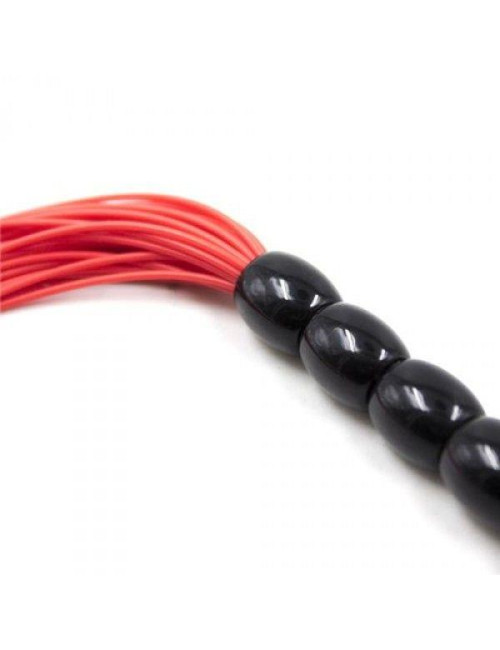Pejcz-Frusta a frange Several Flogger red