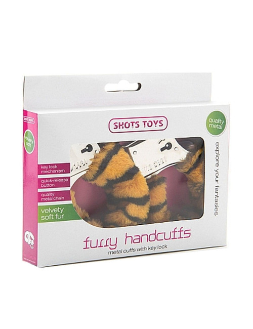 Furry Handcuffs - Tiger