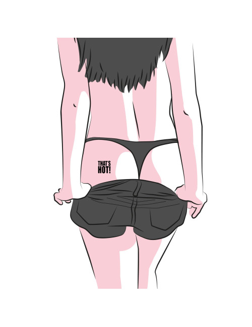 SET of 10 TEMPORARY TATTOOS - KINKY COLLECTION