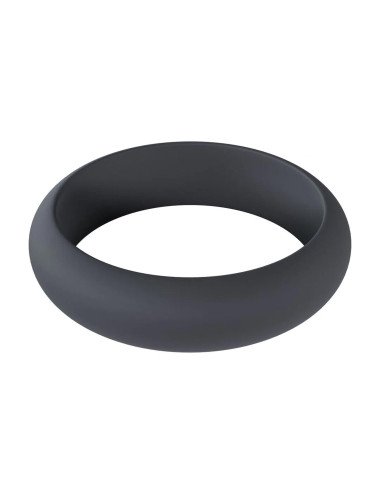 Levelz Wide O Silicone Cockring - Rozmiar L, 42mm, Czarny