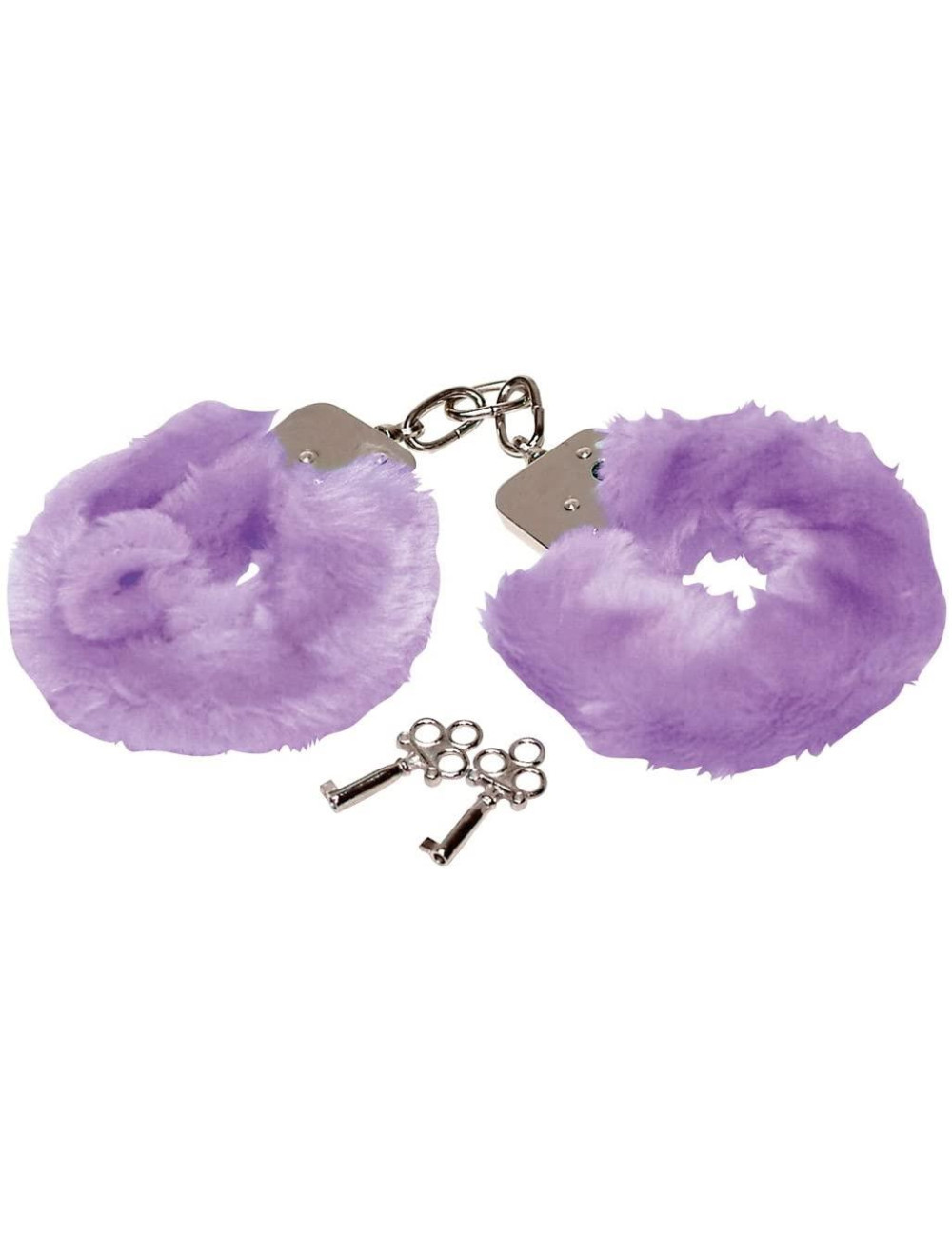 Fioletowe kajdanki do sypialni Grajmy Razem Love Cuffs