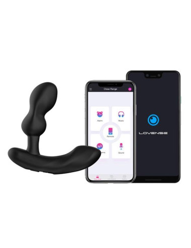 Lovense Edge 2 Prostate Massager - Masażer prostaty z Bluetooth, IPX7, 2 silniki, sterowanie aplikacją