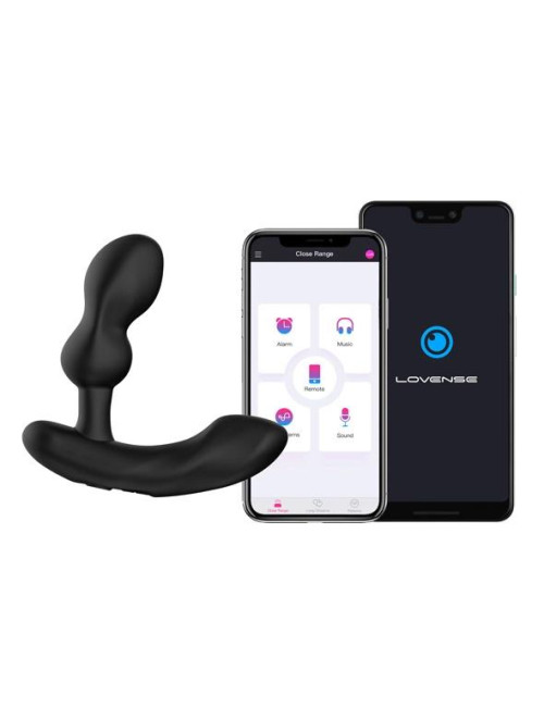 Lovense Edge 2 Prostate Massager - Masażer prostaty z Bluetooth, IPX7, 2 silniki, sterowanie aplikacją