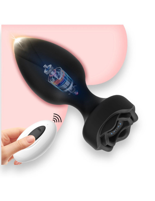 Power Escorts Princess Plug – Zdalnie Sterowany Plug Analny USB