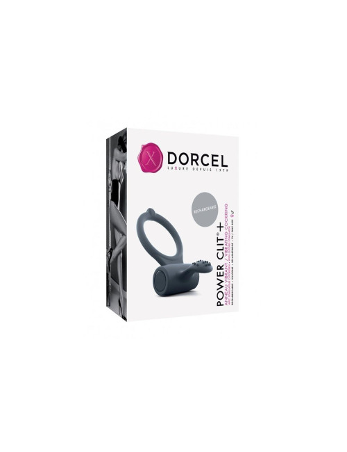 Pierścień Erekcyjny z Wibracją Dorcel Power Clit+