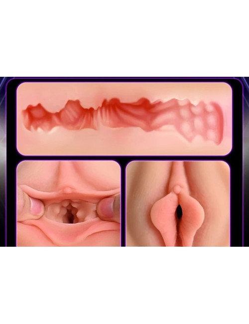Masturbator Wagina 3D Power Escorts DIY Cup 24 cm 475 g