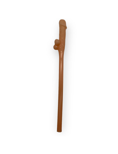 Śmieszne słomki w kształcie penisa Kinky Pleasure - 10 szt.