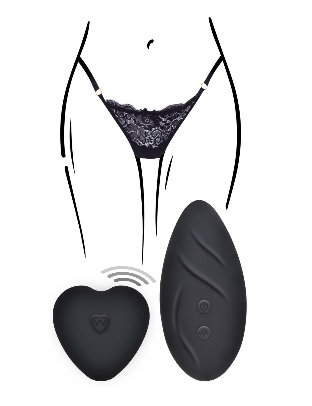 Angel Panty Vibe Black