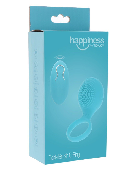 Tickle Brush C-Ring Blue