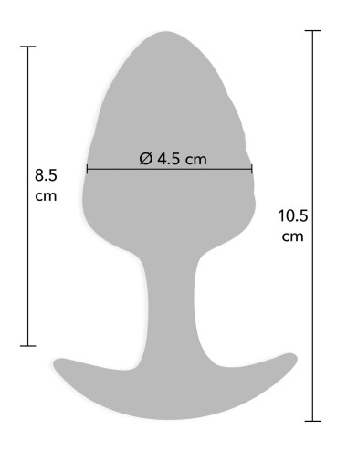 Crystal Butt Plug Large