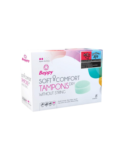 Beppy Soft & Comfort Dry 8pcs Natural