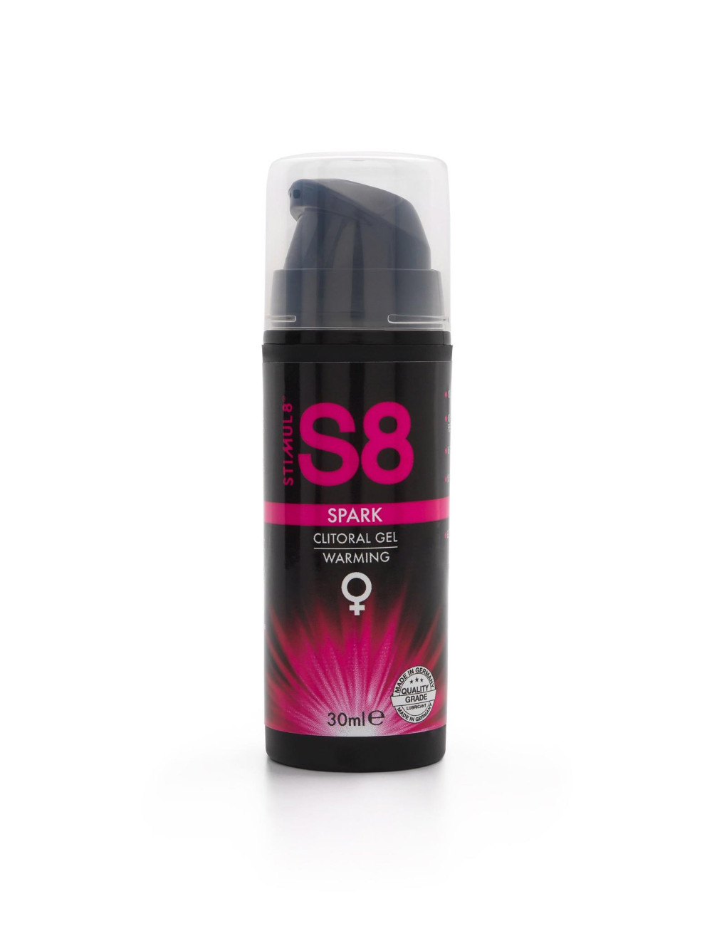 S8 Spark Clitoral Gel 30ml Warming
