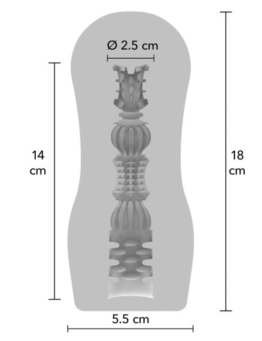 Clear Trust Vacuum Stroker
