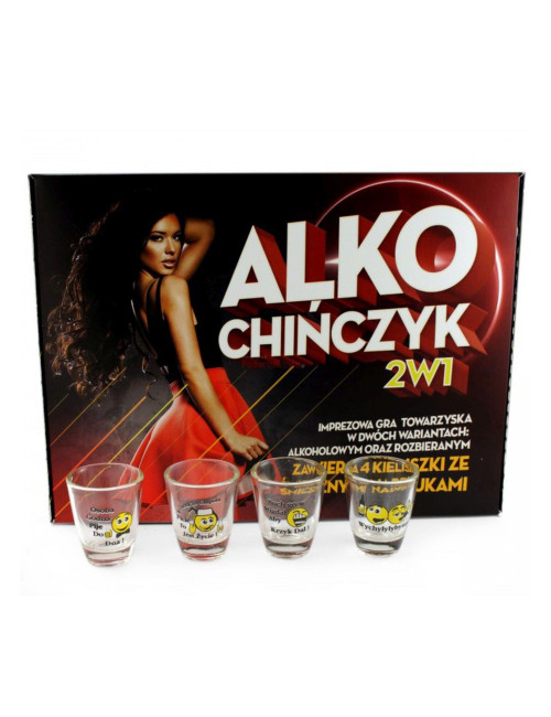 Gry-Alko Chińczyk 2 w 1