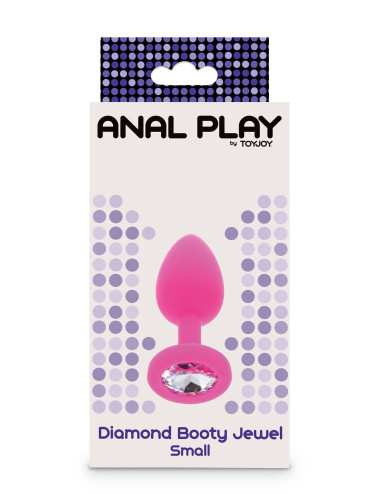 Diamond Booty Jewel Small Pink
