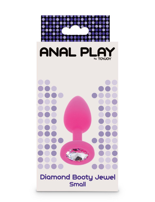 Diamond Booty Jewel Small Pink