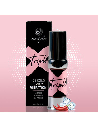TRIPLE X - 3 IN 1 UNISEX PLEASURE ENHANCER GEL 15 ML
