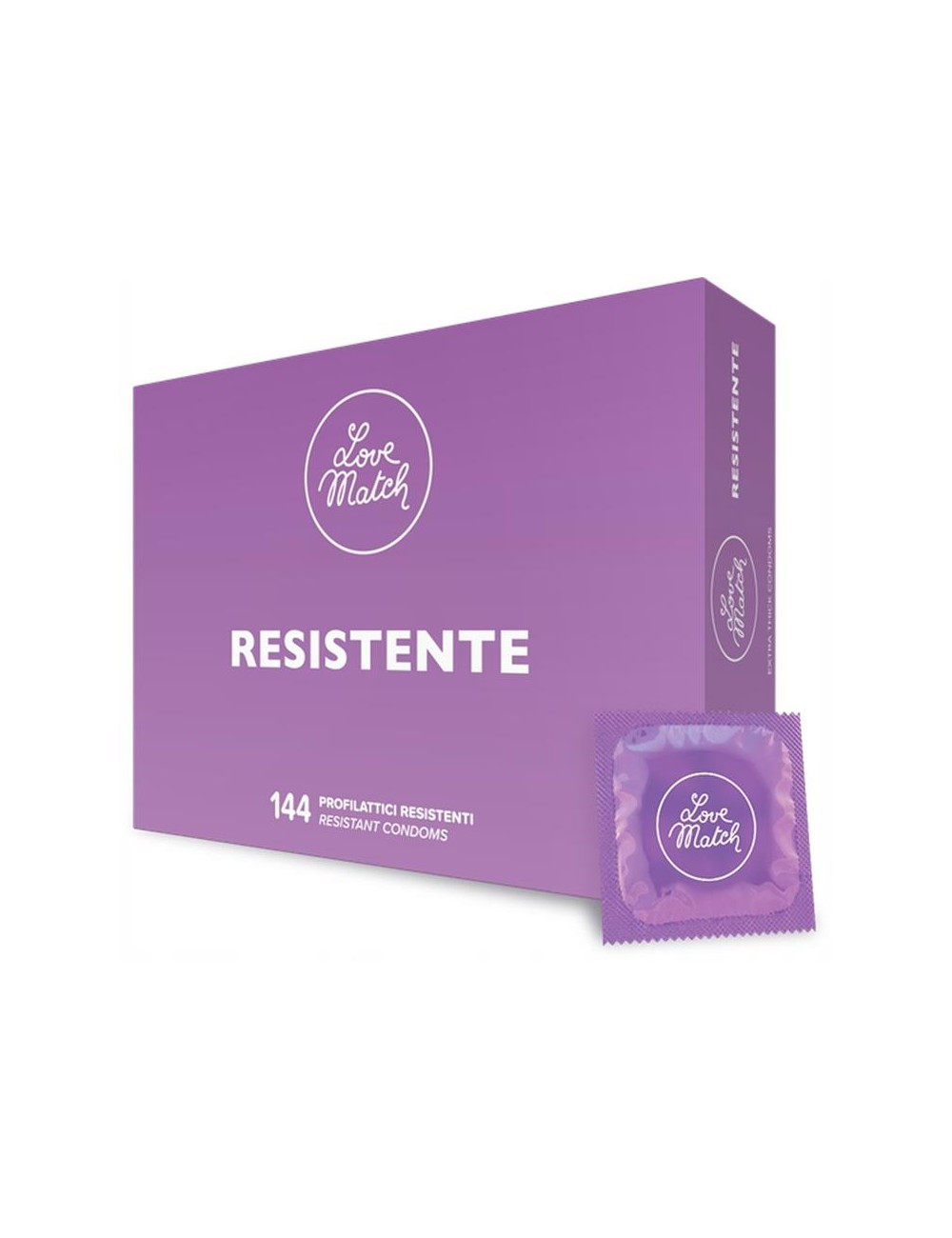 Prezerwatywy Love Match Resistante 144 szt. – Afrodyzjaki, Smakowe