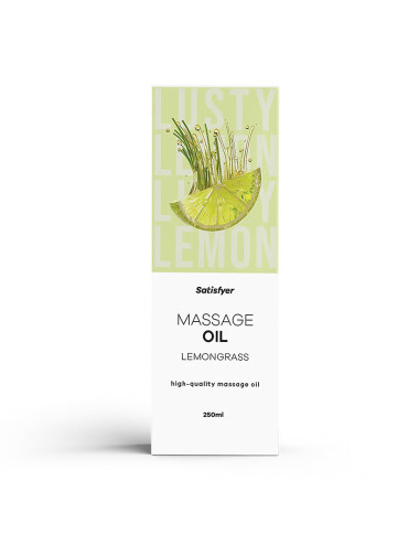 High-Quality Massage Oil (250 ml) (Lemongrass)