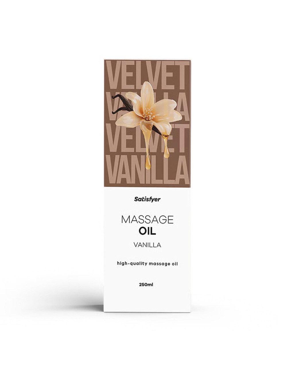 High-Quality Massage Oil (250 ml) (Vanilla)