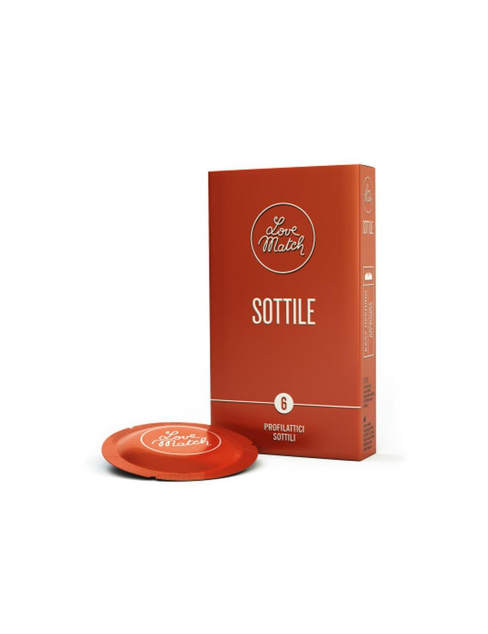 Prezerwatywy-Love Match Sottile  - 6 pcs pack