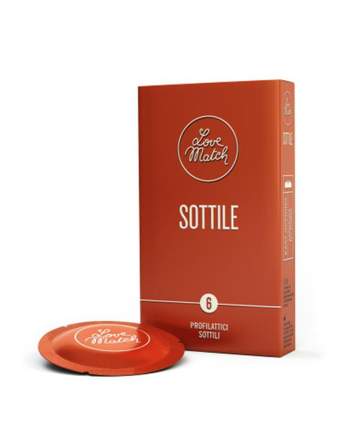 Prezerwatywy-Love Match Sottile  - 6 pcs pack