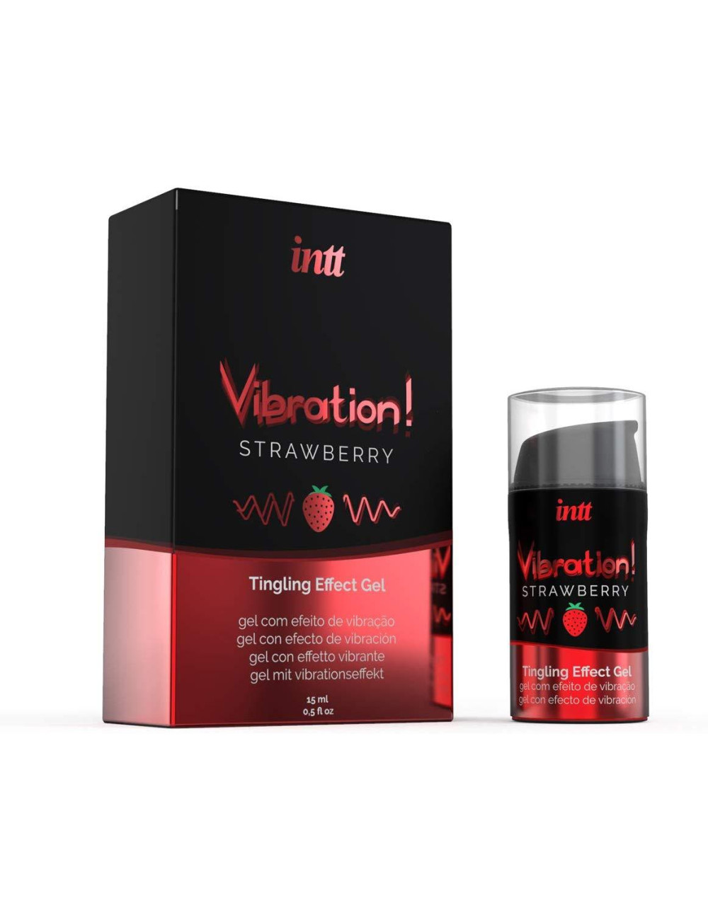 Żel stymulujący Intt Vibration Strawberry 15 ml