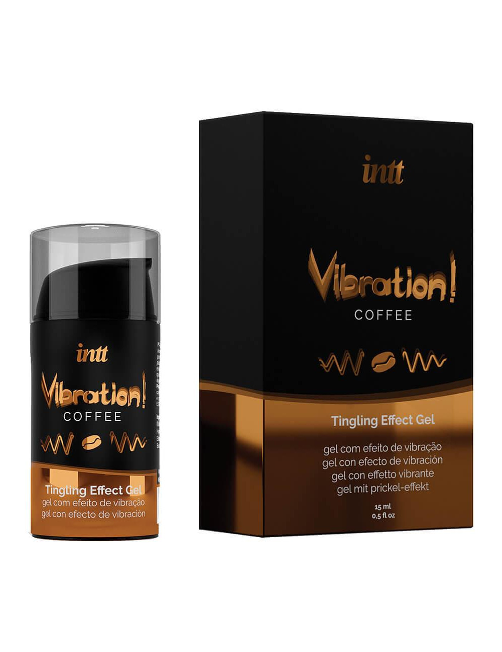 Żel stymulujący Intt Vibration Coffee Kawa 15 ml