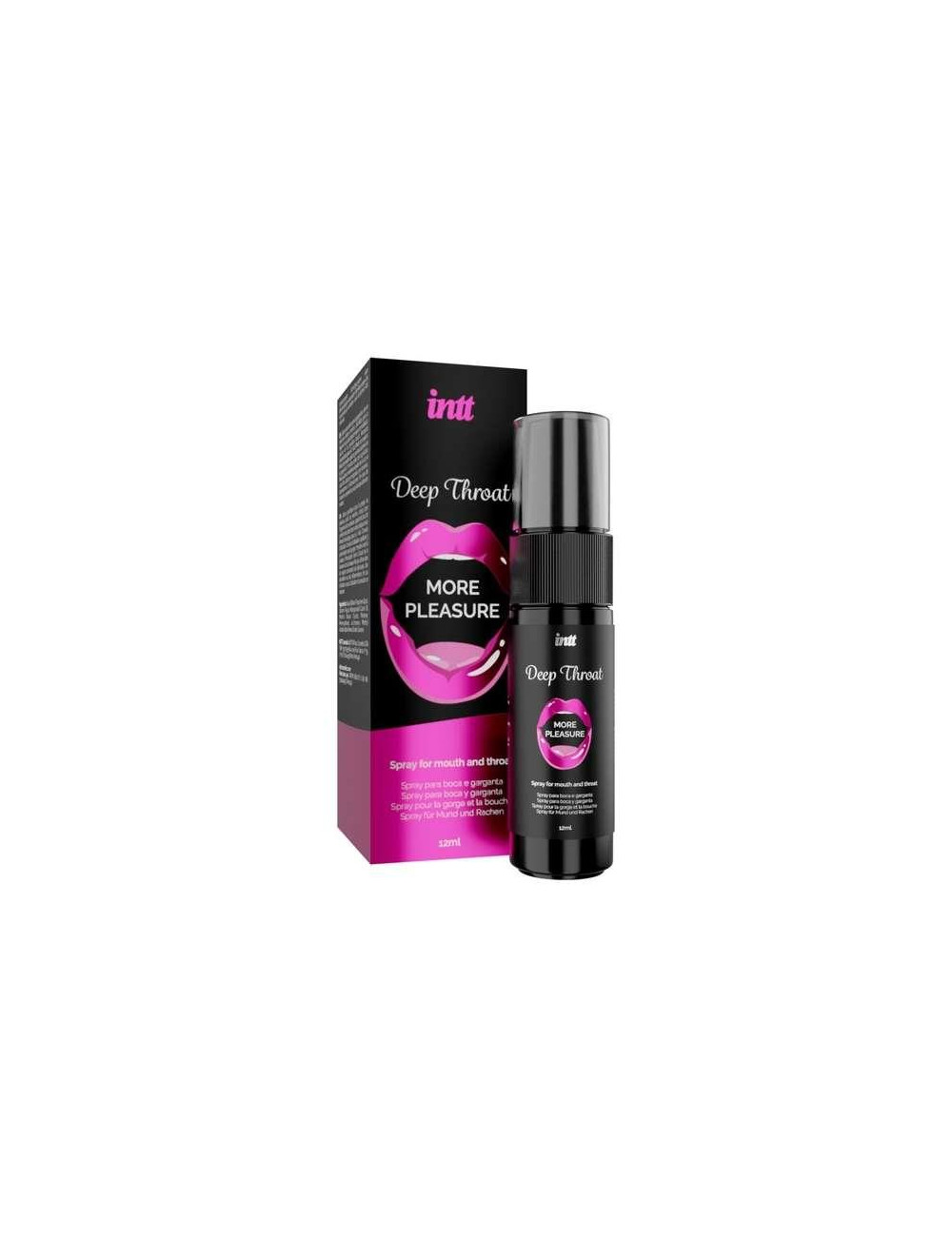 Intt Deep Throat Spray Znieczulający do Gardła 12 ml